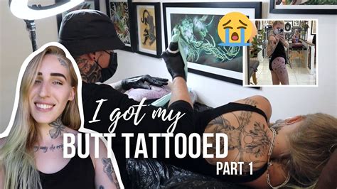 tattoo in anus|GETTING HER BUTTHOLE TATTOOED .